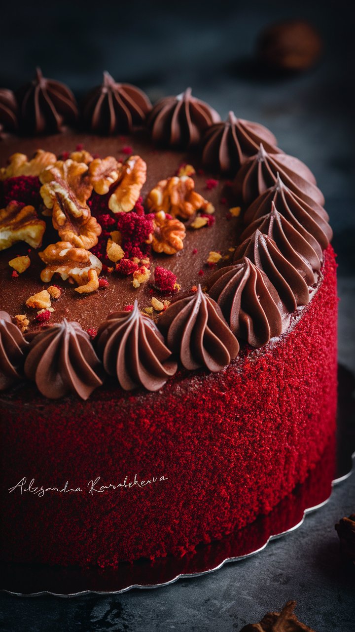 Difference Between Red Velvet and Chocolate Cake ?