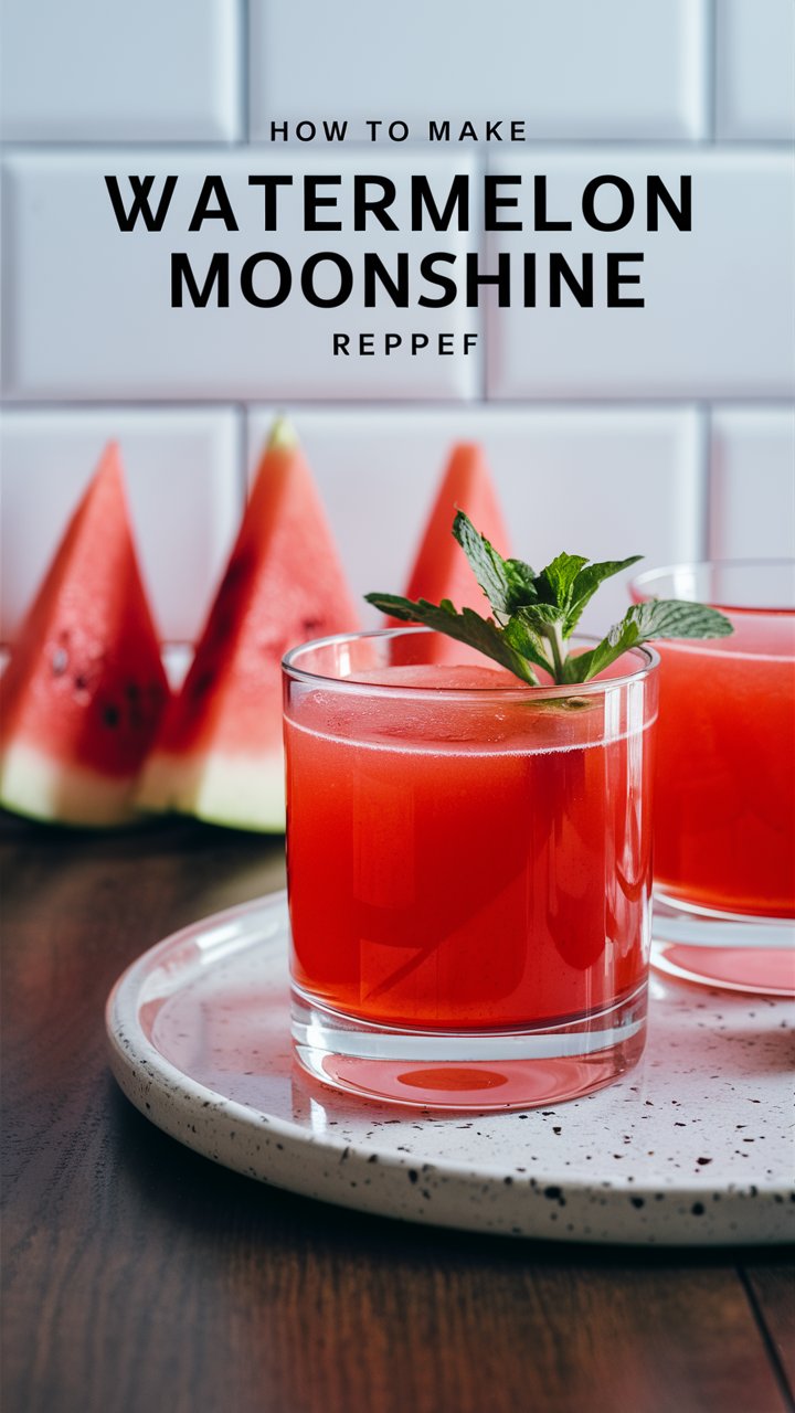 Watermelon Moonshine Recipe: A Refreshing Twist on a Classic Spirit