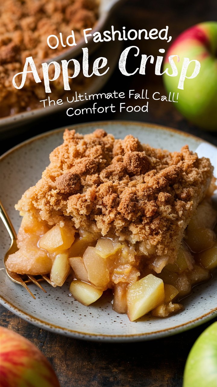 Old-Fashioned Apple Crisp