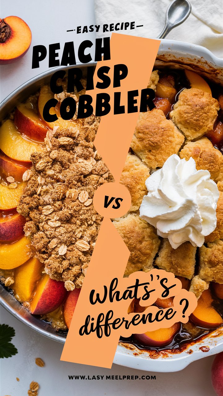 What’s the Difference Between Crisp and Cobbler? A Detailed Guide