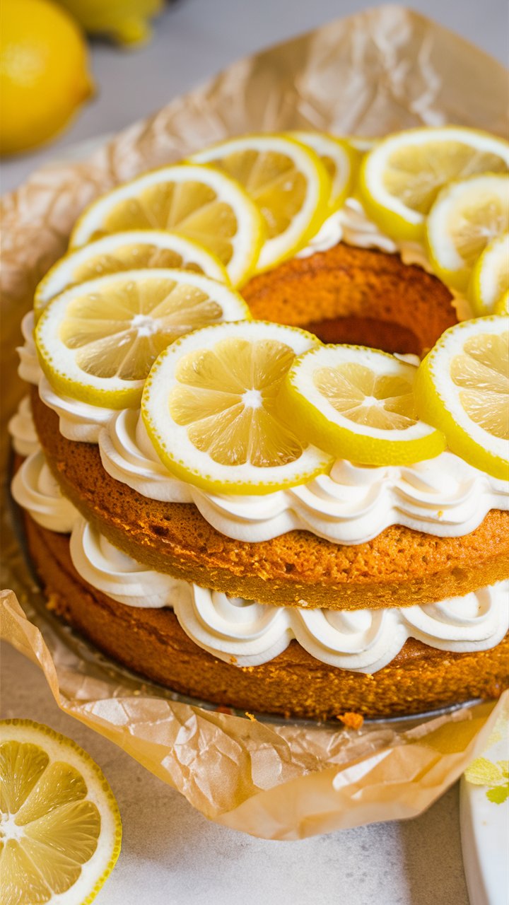 Zesty Lemon Cream Scones