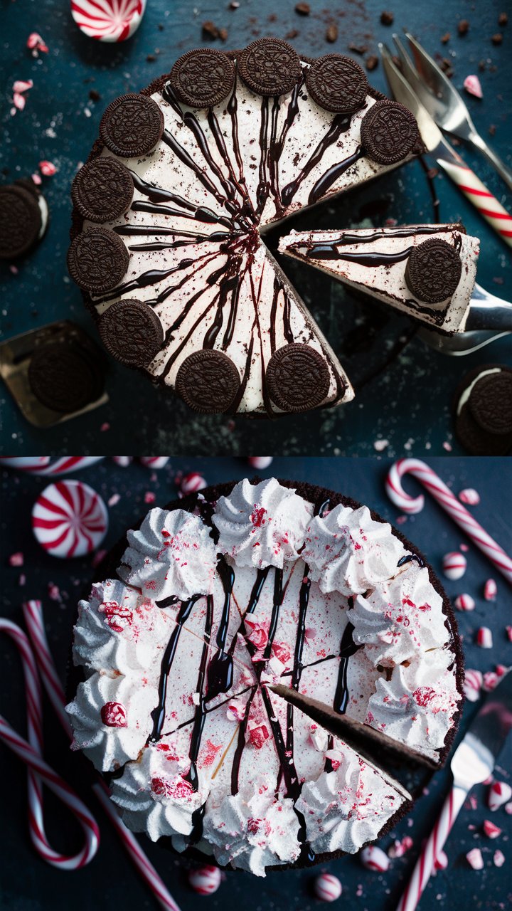 Delicious Chocolate Peppermint Ice Cream Cake Recipe