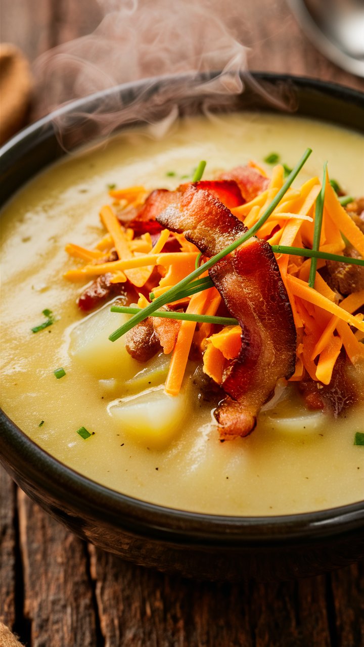 Delicious Potato Soup with Bacon Recipe