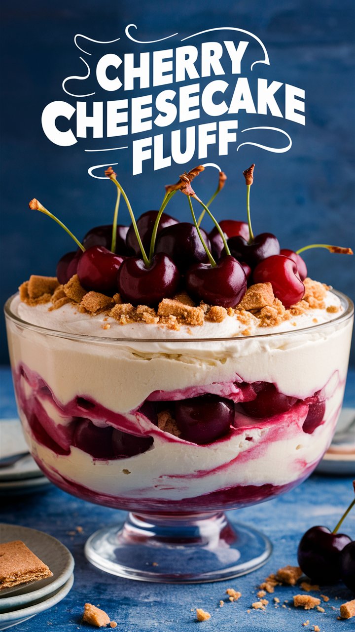 Easy Cherry Cheesecake Fluff Recipe