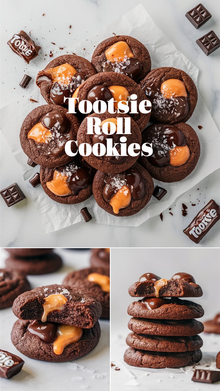Tootsie Roll Cookies